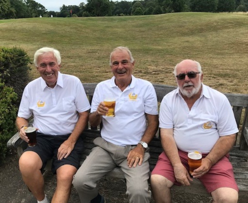 Rod Peter and David having a rest Rod Peter and David having a rest